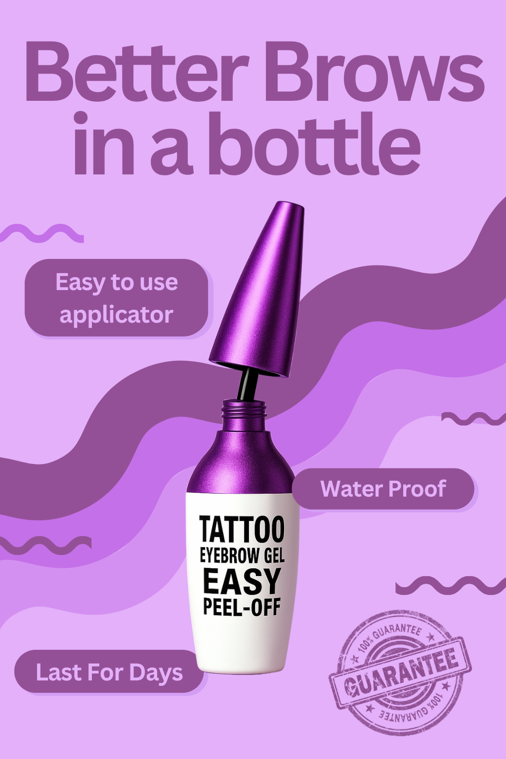 Tinted Peel Off Eyebrow Gel