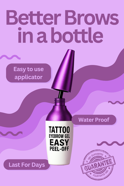 Tinted Peel Off Eyebrow Gel