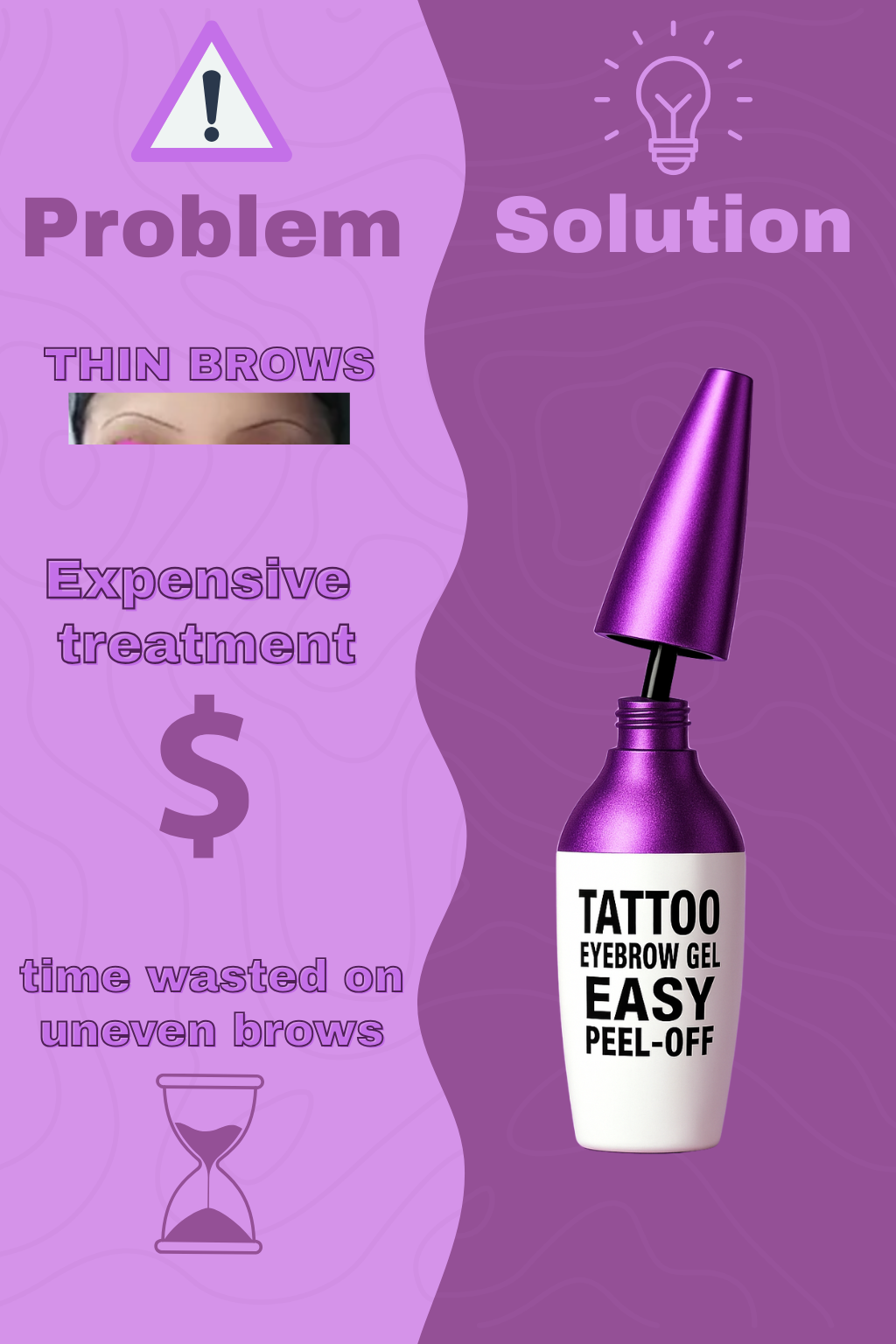 Tinted Peel Off Eyebrow Gel